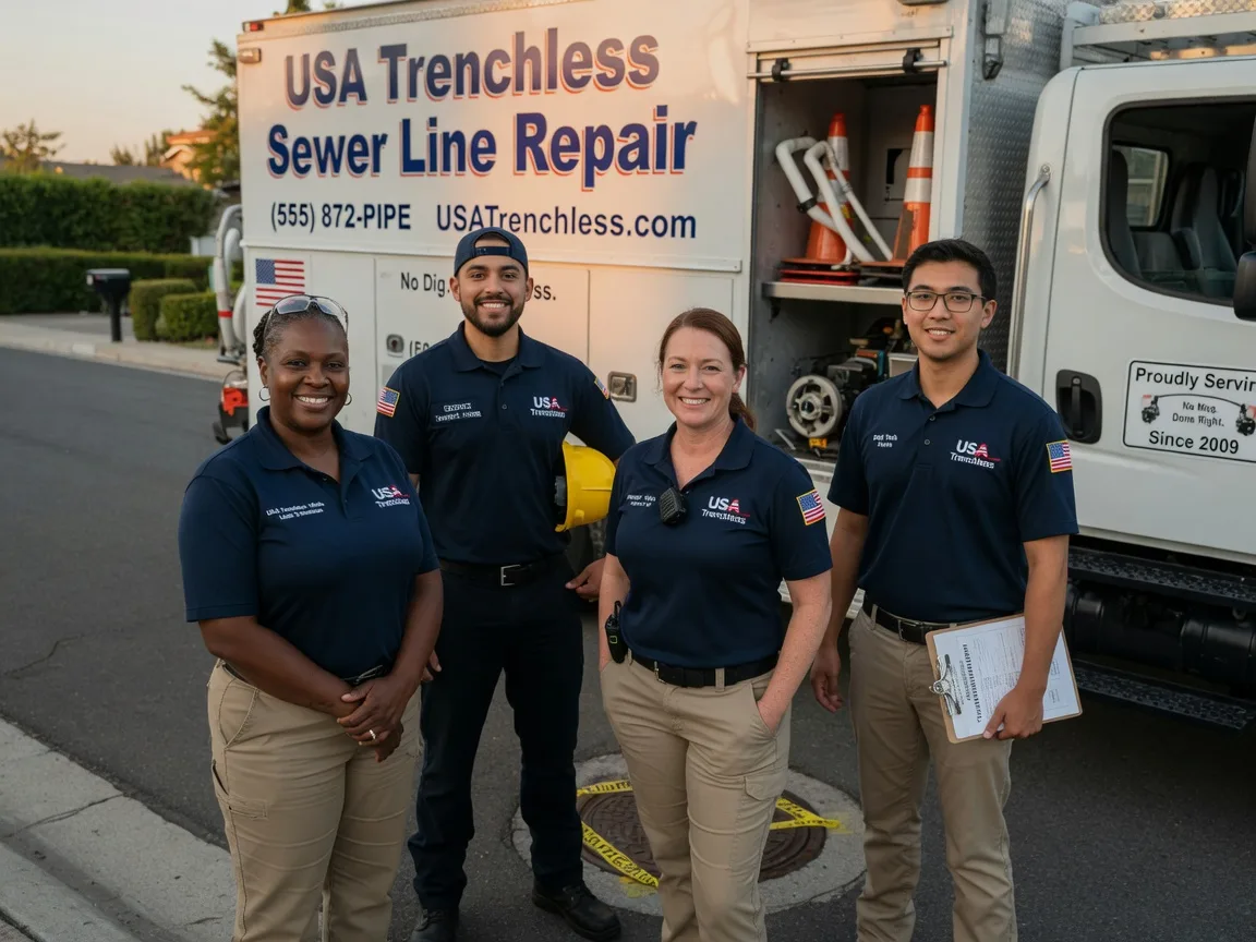 Sewer Line Repair company in Wolf Lake, IL